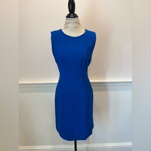 Diane Von Furstenberg Blue Sheath Dress